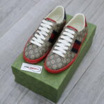 Giày Gucci Ace GG Supreme Red Like Auth