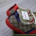 Giày Gucci Ace GG Supreme Red Like Auth