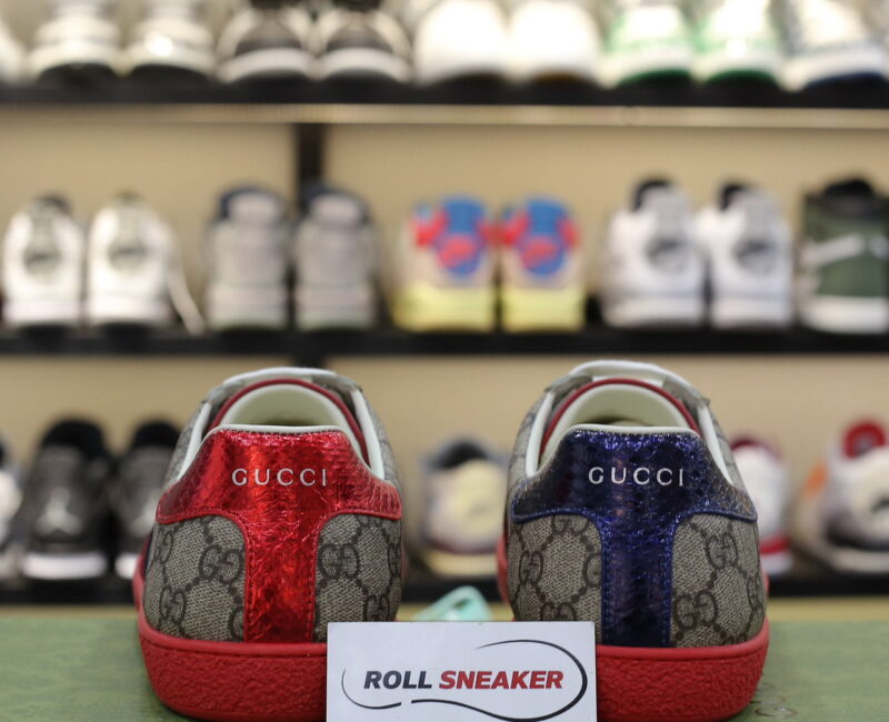 Giày Gucci Ace GG Supreme Red Like Auth