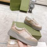 Giày Gucci GG Sneaker Oatmeal Light Pink GG Supreme (Women's) Like Auth