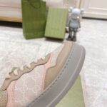 Giày Gucci GG Sneaker Oatmeal Light Pink GG Supreme (Women's) Like Auth