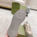 Giày Gucci GG Sneaker Oatmeal Light Pink GG Supreme (Women's) Like Auth