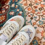 Giày Gucci GG Sneaker Multicolor Embroidered Like Auth