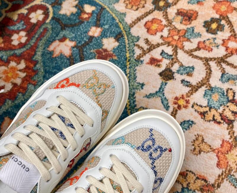 Giày Gucci GG Sneaker Multicolor Embroidered Like Auth