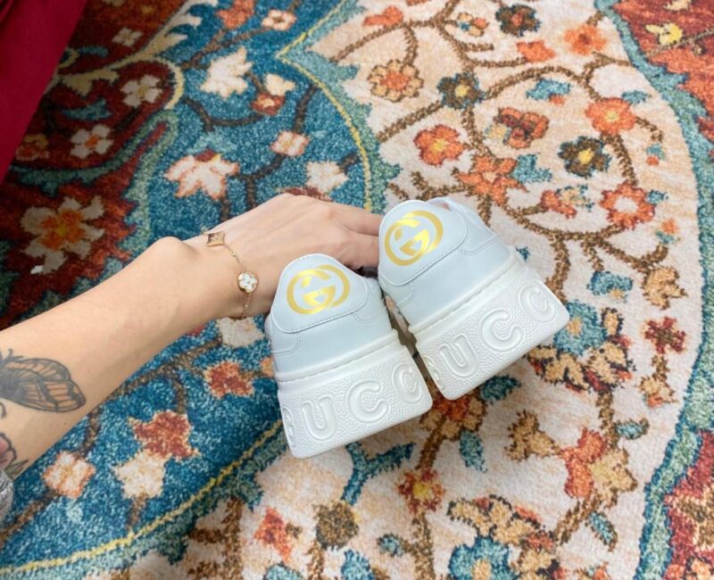 Giày Gucci GG Sneaker Multicolor Embroidered Like Auth