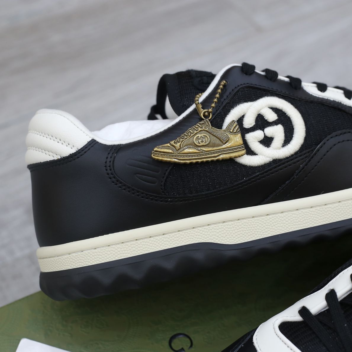 Giày Gucci MAC80 Sneaker Black and White Like Auth