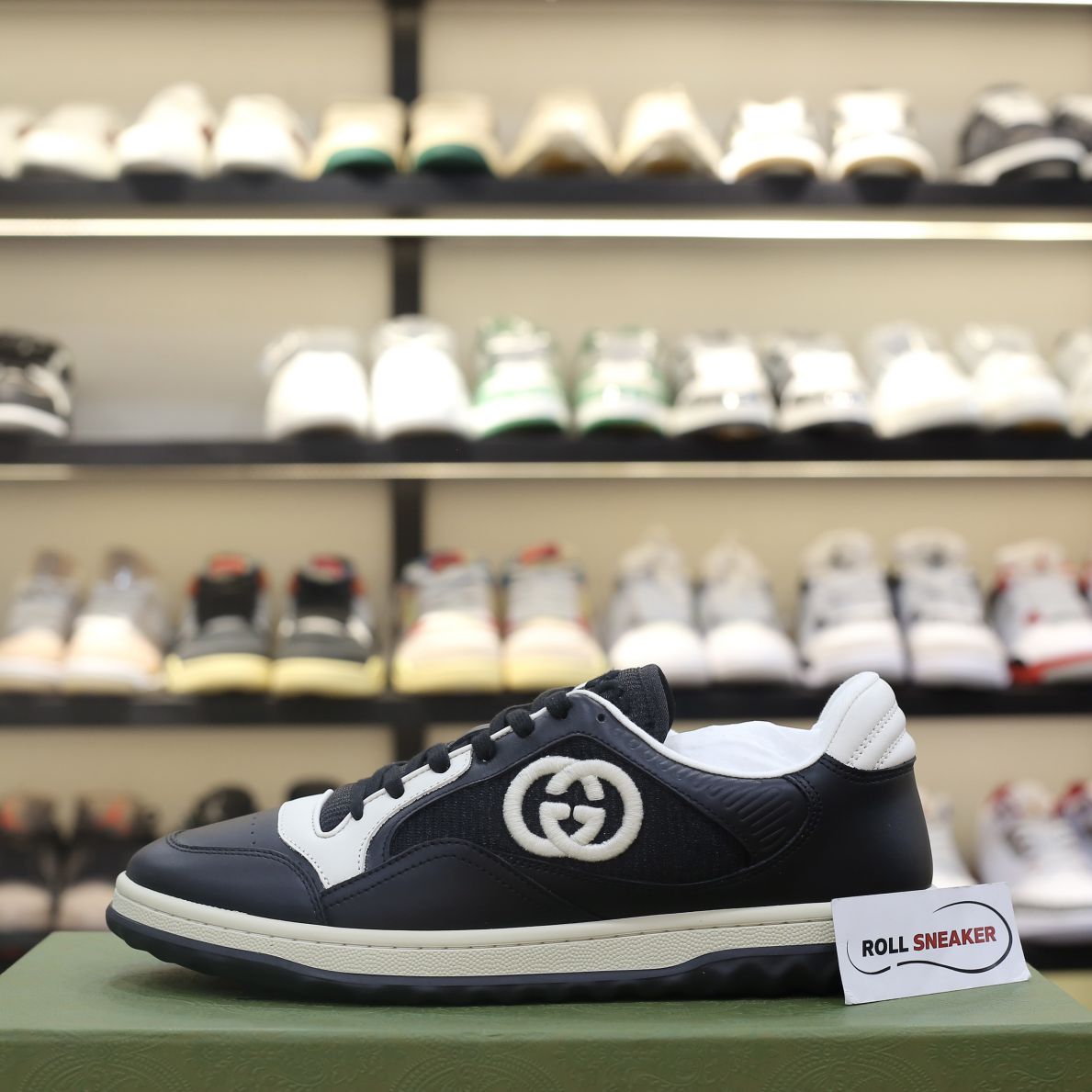 Giày Gucci MAC80 Sneaker Black and White Like Auth