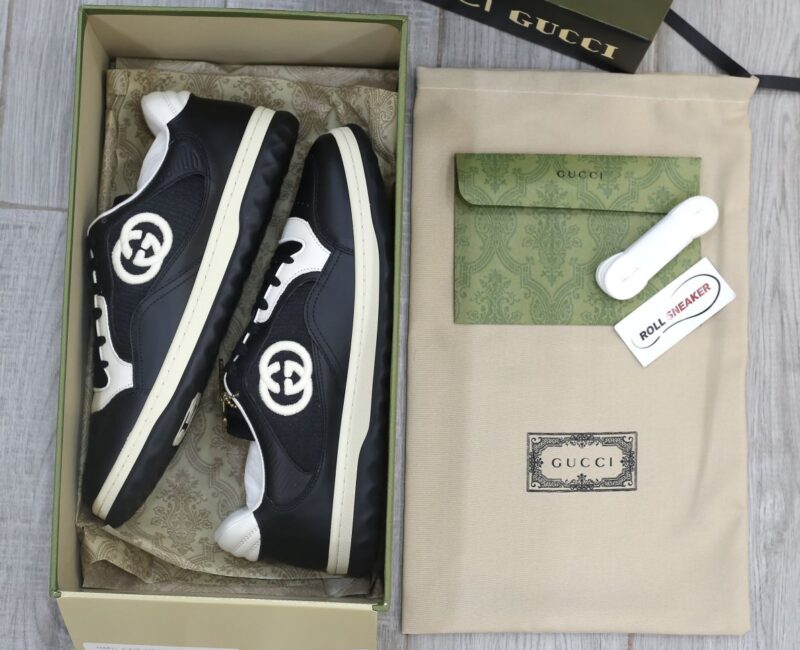 Giày Gucci MAC80 Sneaker Black and White Like Auth