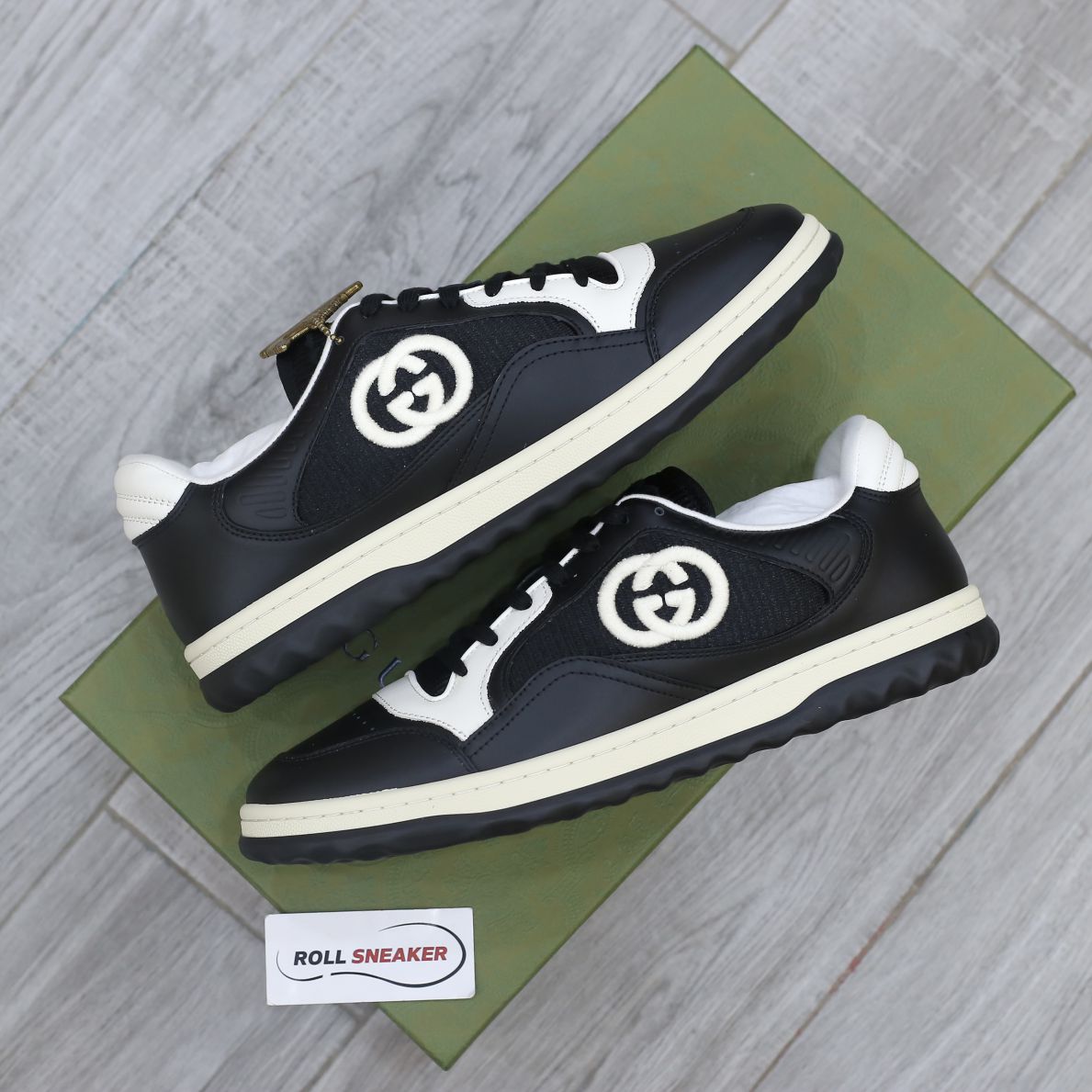 Giày Gucci MAC80 Sneaker Black and White Like Auth