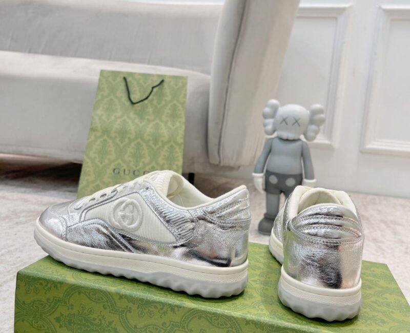 Giày Gucci MAC80 Sneaker Silver and White Like Auth