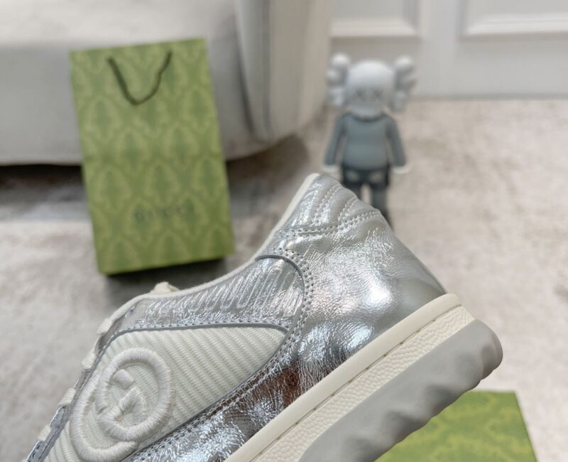 Giày Gucci MAC80 Sneaker Silver and White Like Auth
