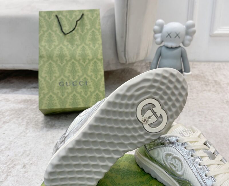 Giày Gucci MAC80 Sneaker Silver and White Like Auth