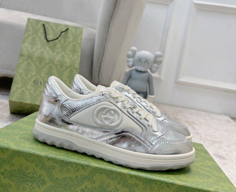 Giày Gucci MAC80 Sneaker Silver and White Like Auth