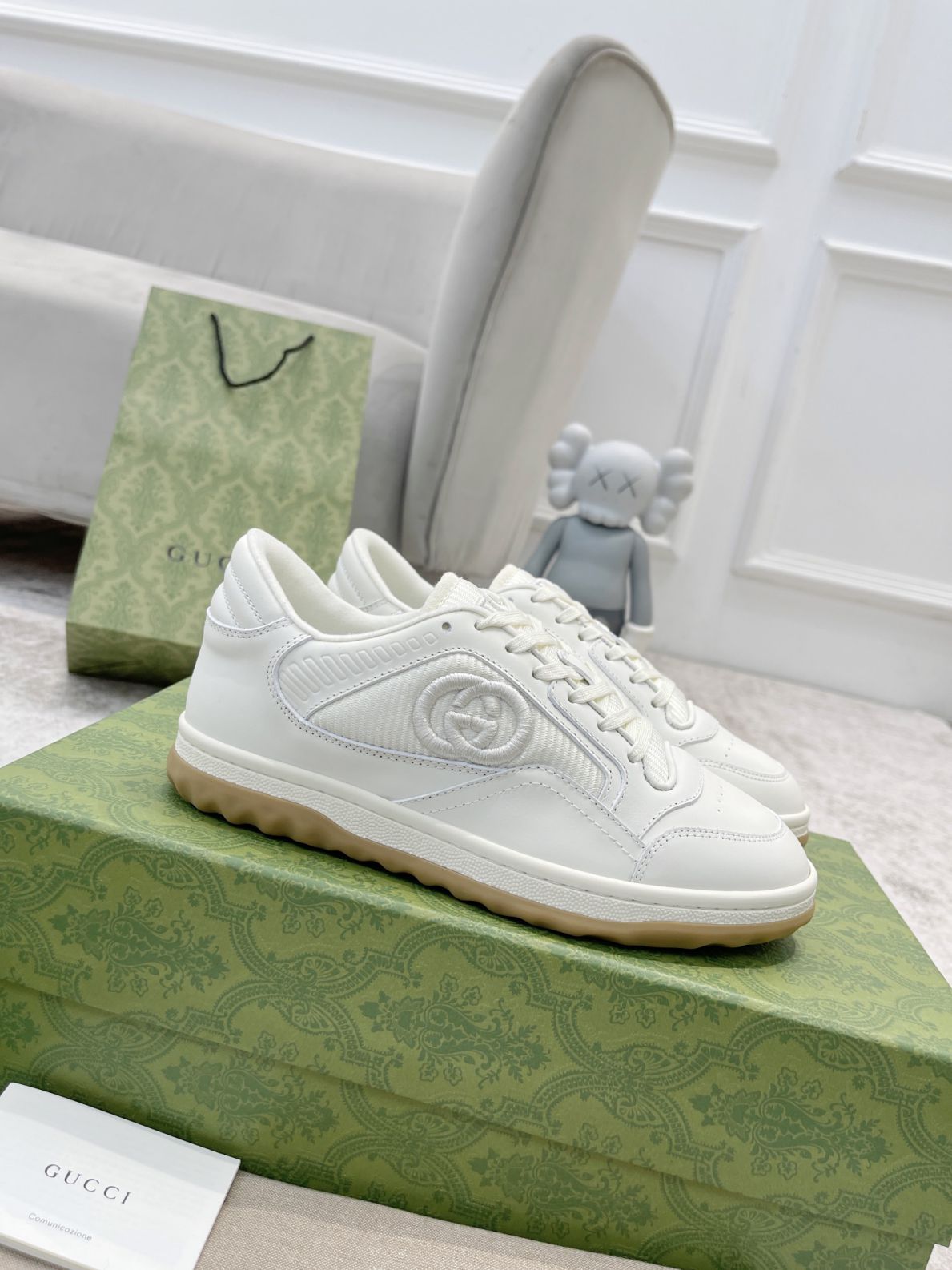 Giày Gucci MAC80 Sneaker Off White Trắng Like Auth