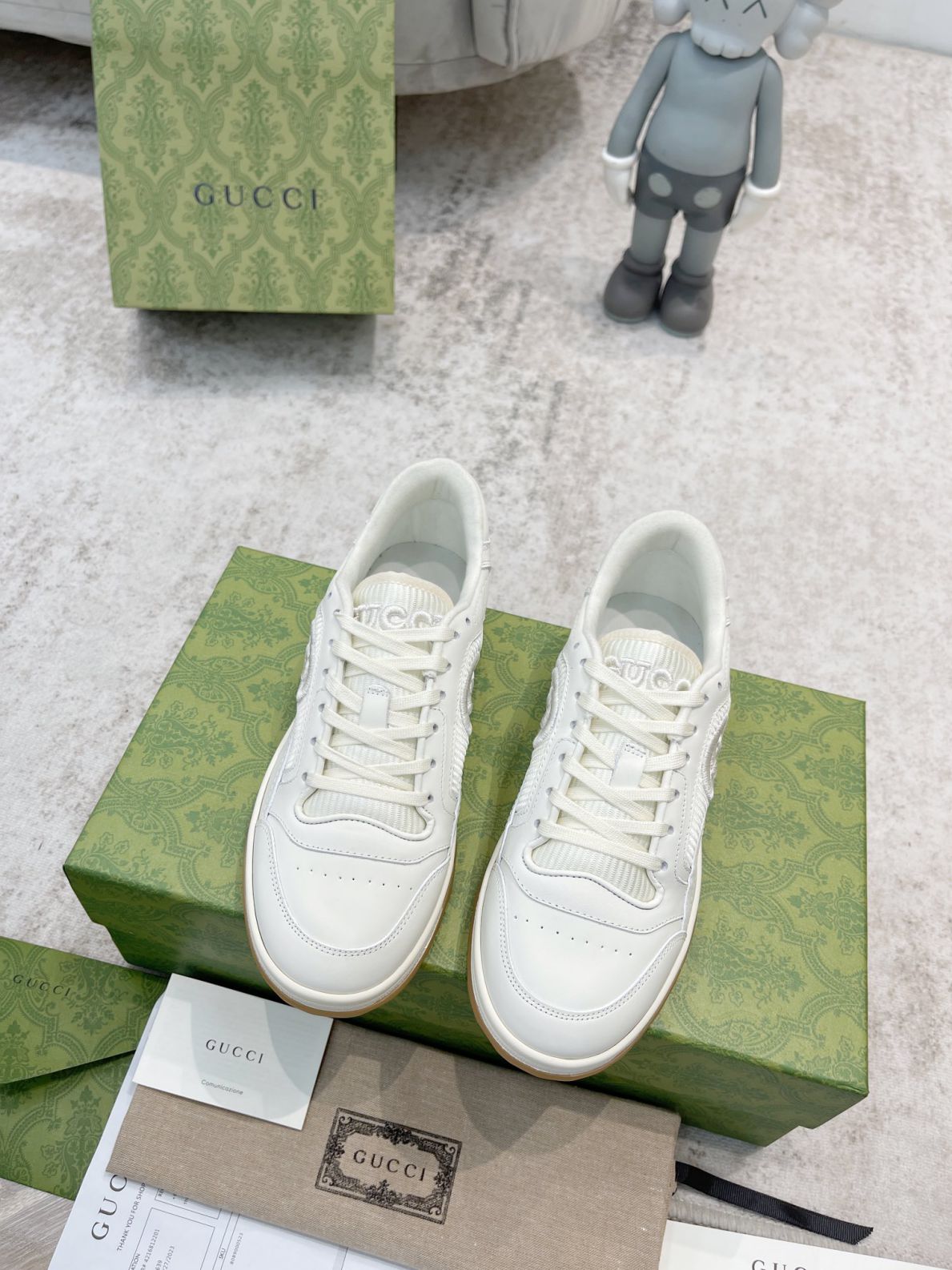Giày Gucci MAC80 Sneaker Off White Trắng Like Auth