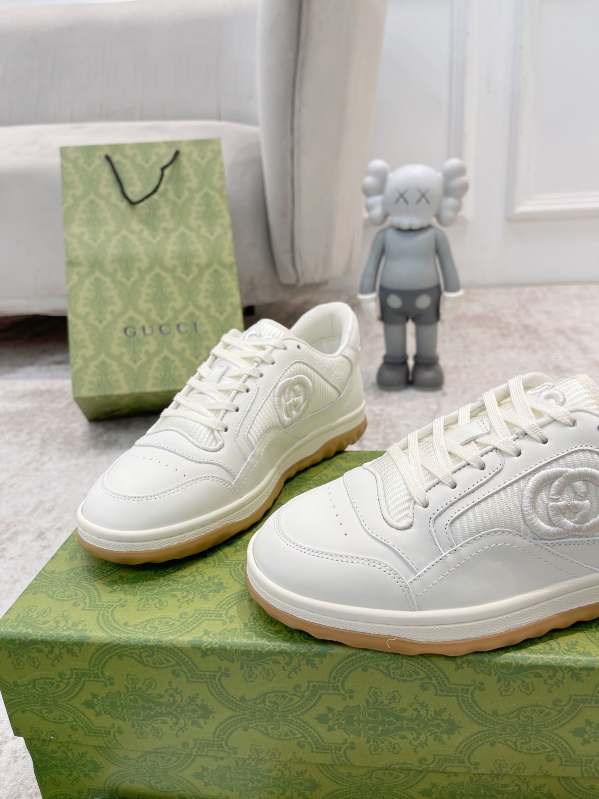 Giày Gucci MAC80 Sneaker Off White Trắng Like Auth