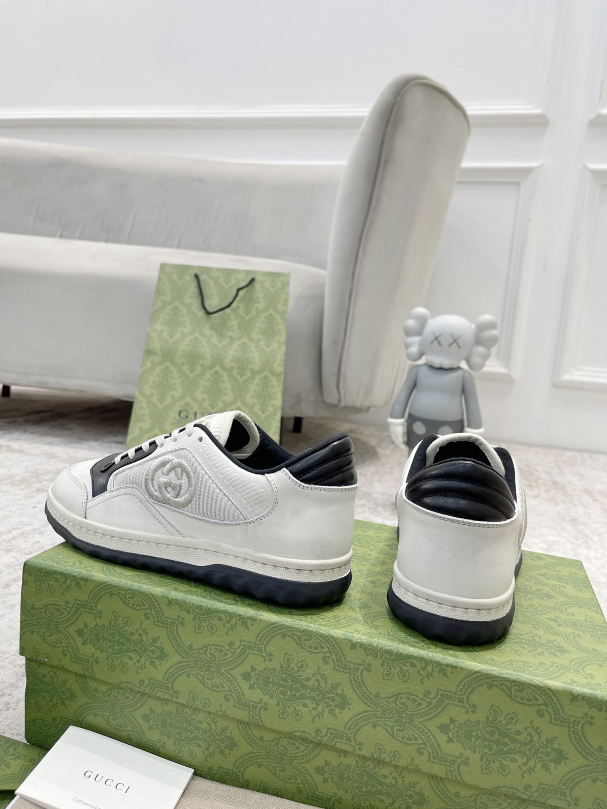 Giày Gucci MAC80 Sneaker Off White and Black Like Auth