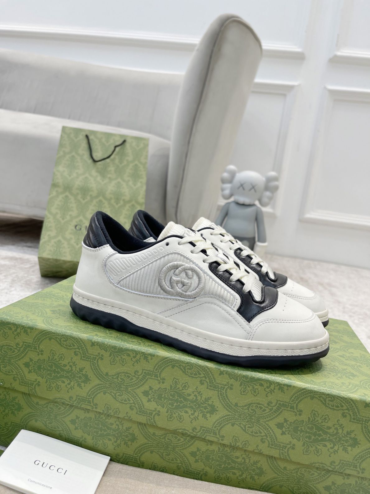 Giày Gucci MAC80 Sneaker Off White and Black Like Auth