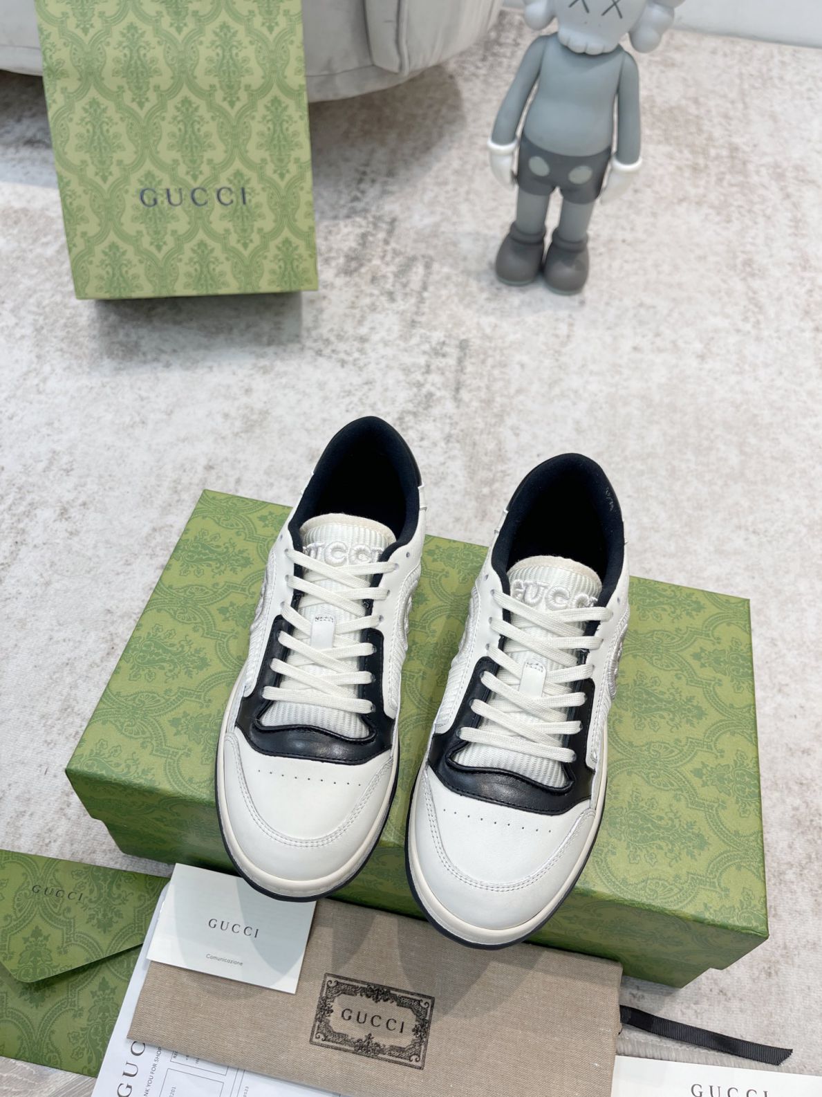 Giày Gucci MAC80 Sneaker Off White and Black Like Auth