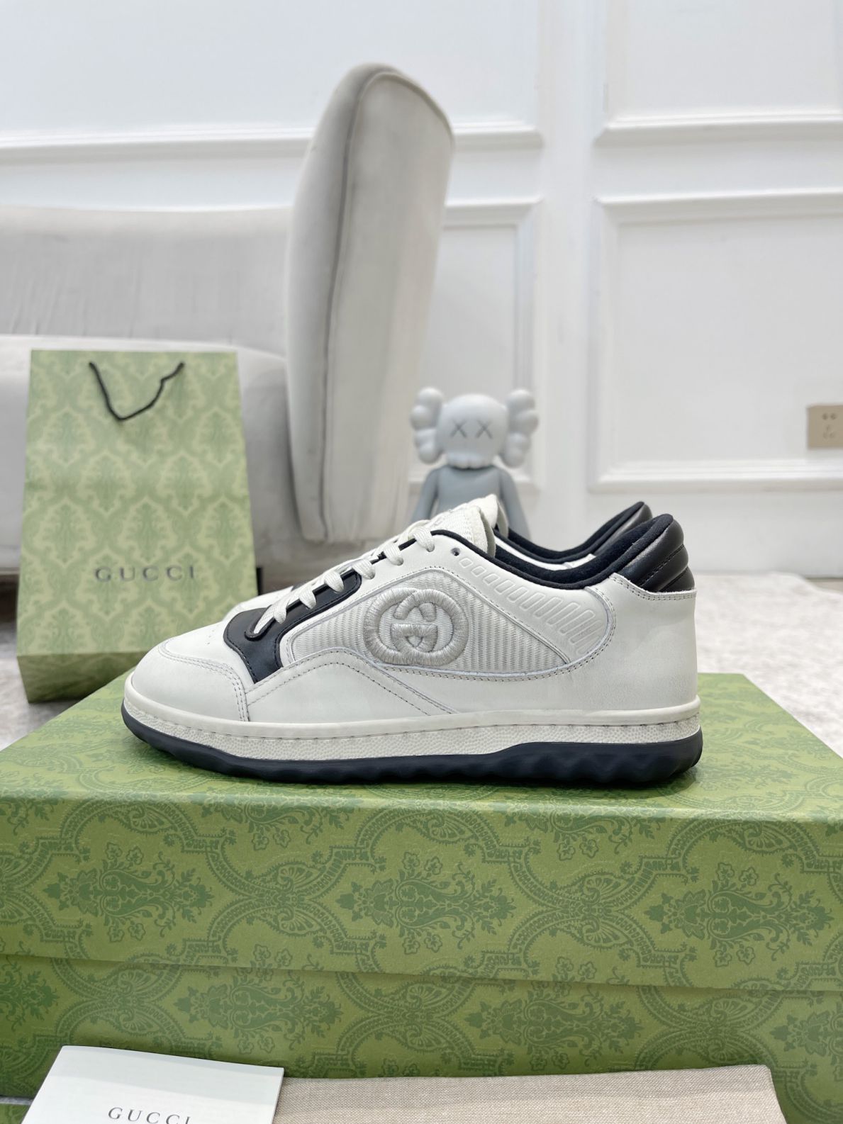 Giày Gucci MAC80 Sneaker Off White and Black Like Auth