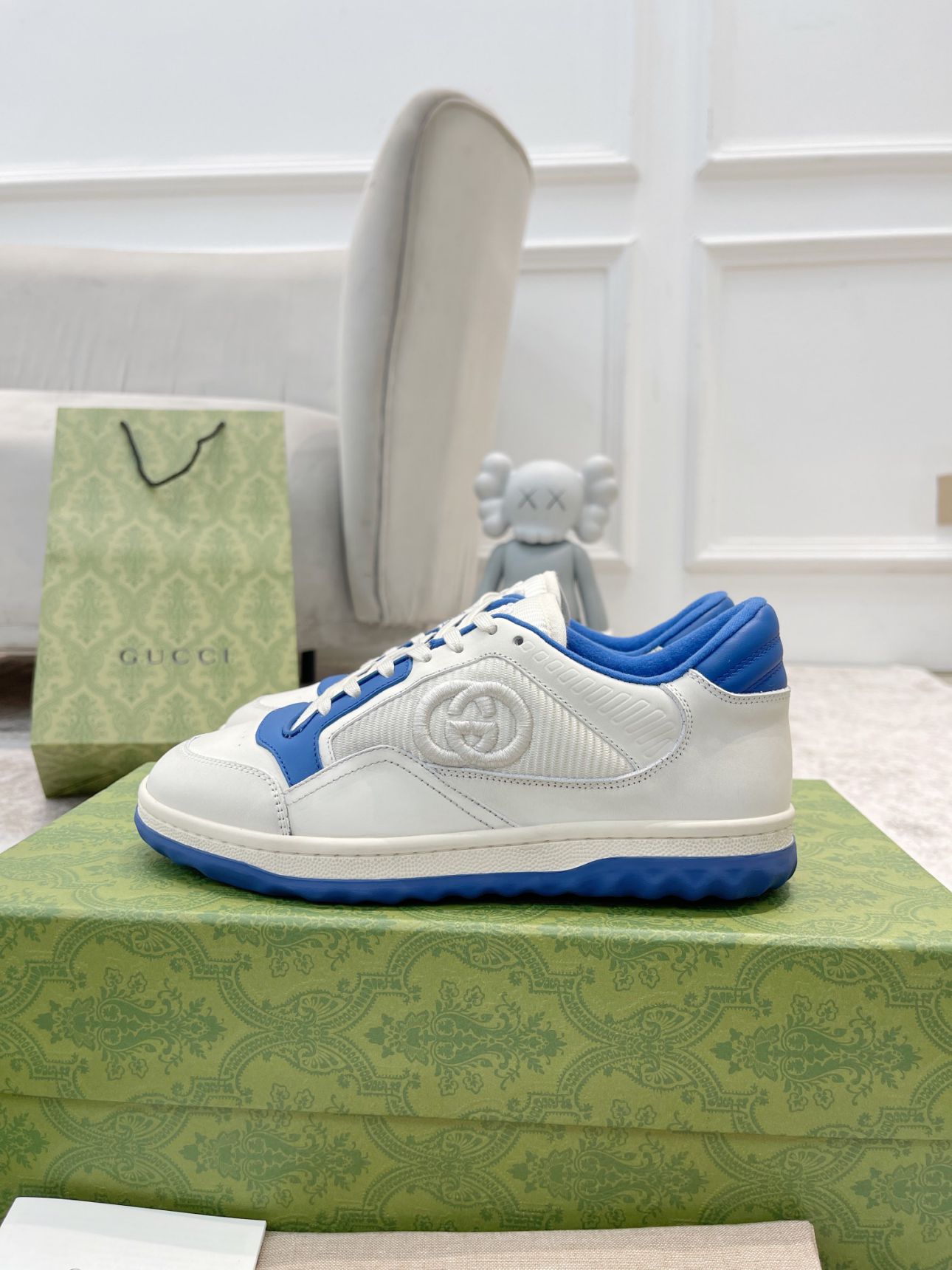 Giày Gucci MAC80 Sneaker White and Blue Like Auth