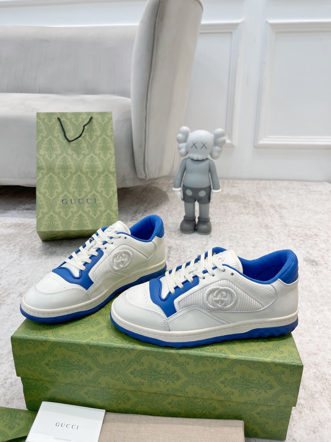 Giày Gucci MAC80 Sneaker White and Blue Like Auth