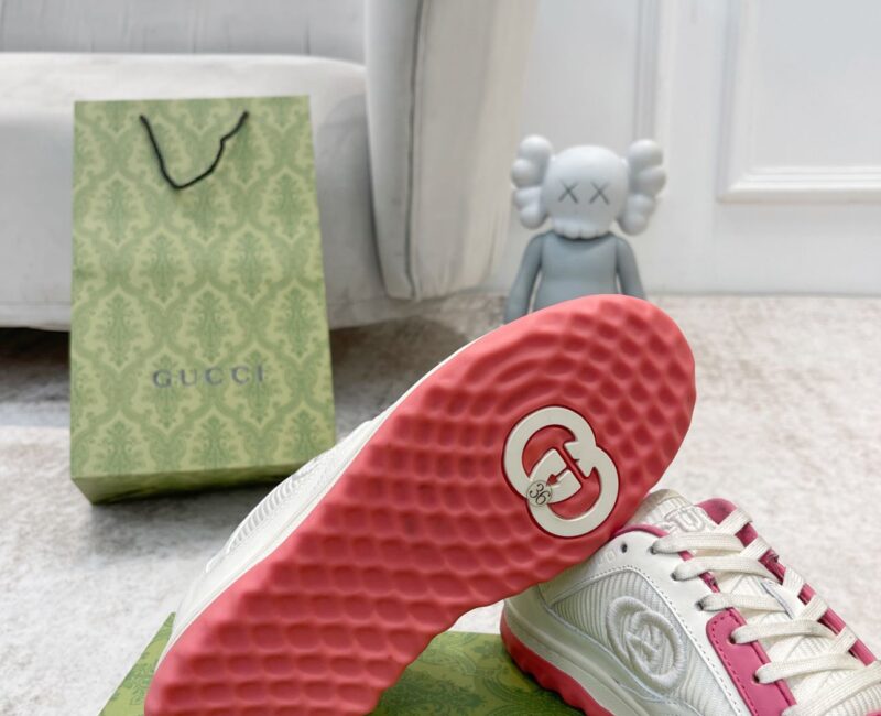 Giày Gucci MAC80 Sneaker White and Pink Like Auth