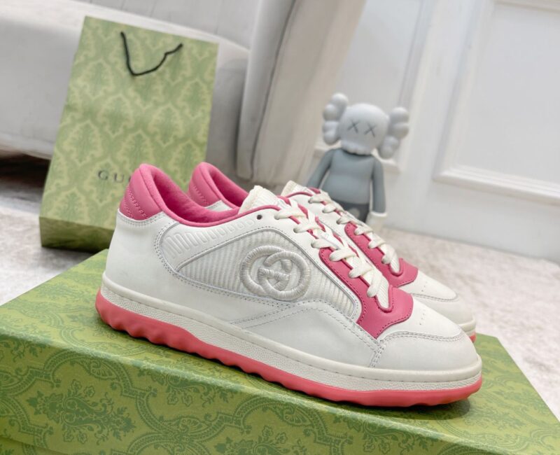 Giày Gucci MAC80 Sneaker White and Pink Like Auth