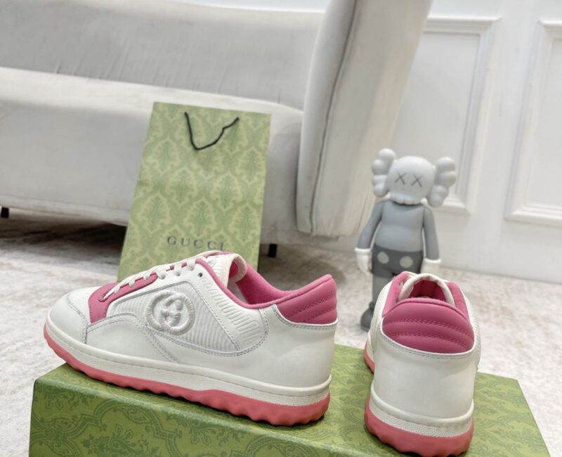 Giày Gucci MAC80 Sneaker White and Pink Like Auth