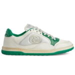 Giày Gucci MAC80 Sneaker Off White and Green Trắng Xanh