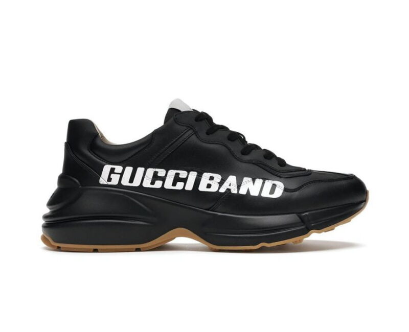 Giày Gucci Rhyton Gucci Band Black Đen