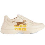 Giày Gucci Rhyton Tiger Ivory Hổ trắng ngà