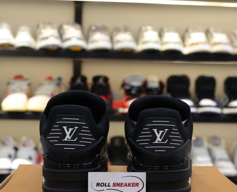 Louis Vuitton LV Trainer Black Leather Monogram Best Quality