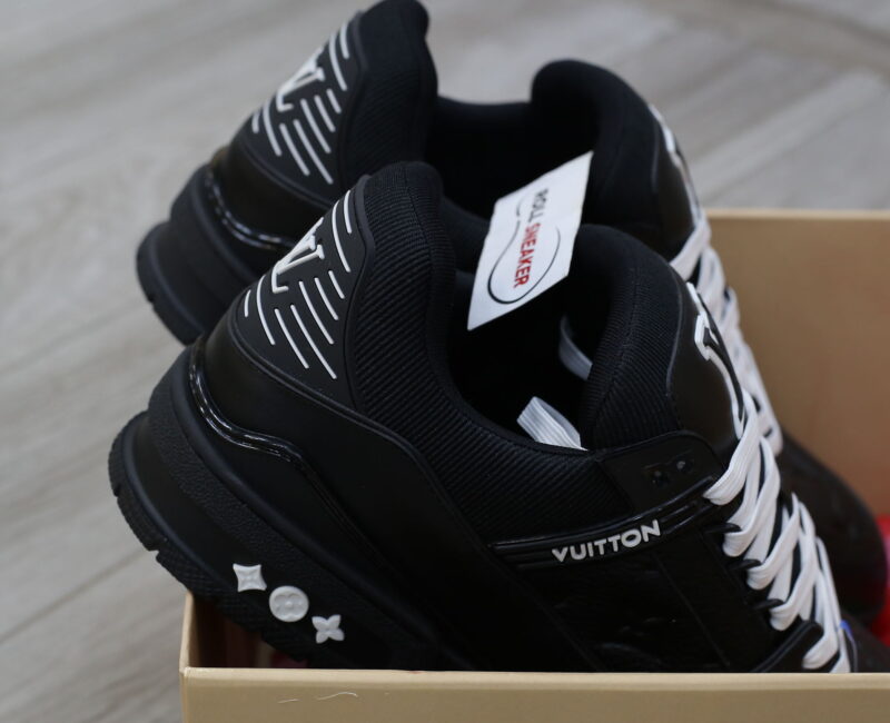 Louis Vuitton LV Trainer Black Leather Monogram Best Quality