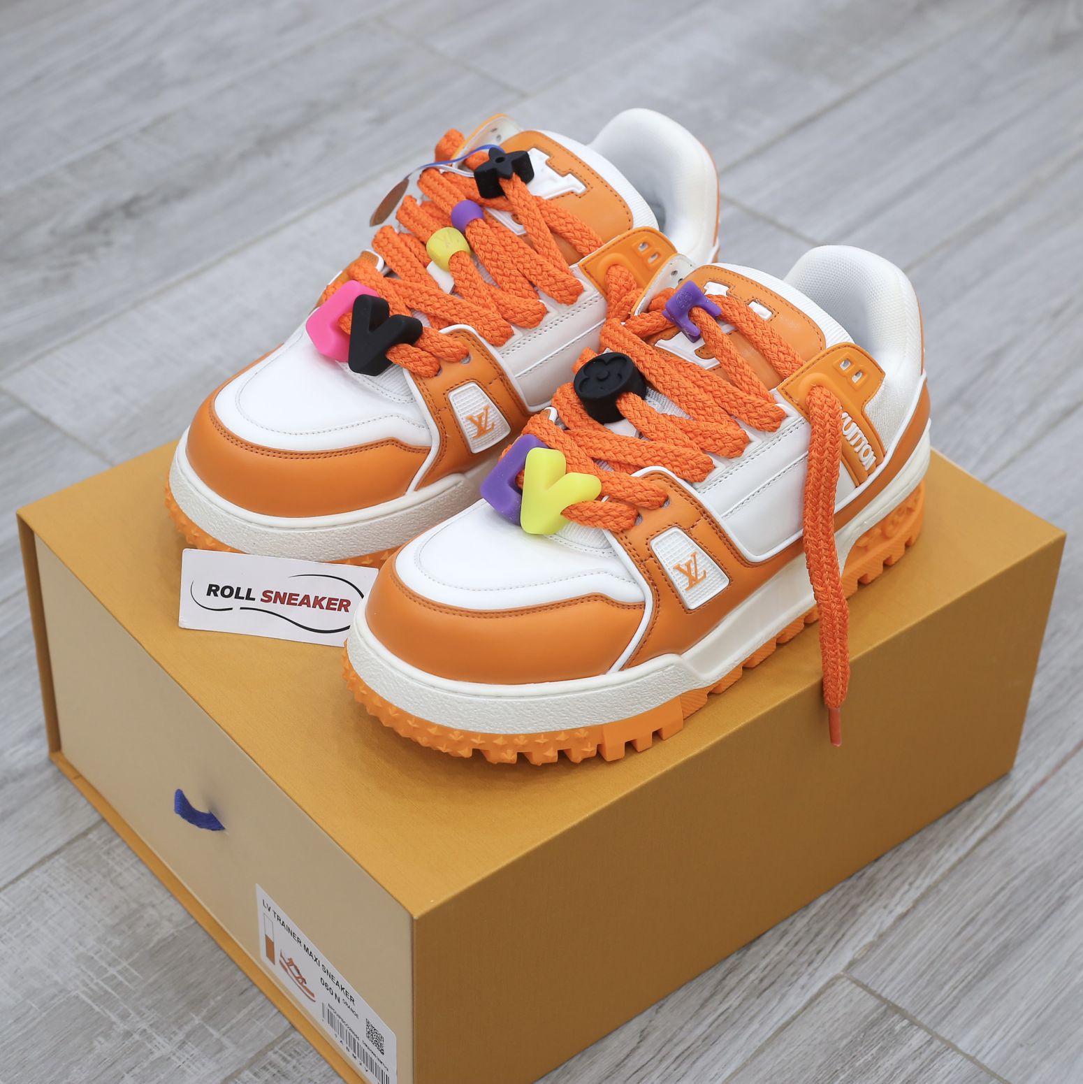 Louis Vuitton Trainer Maxi Orange