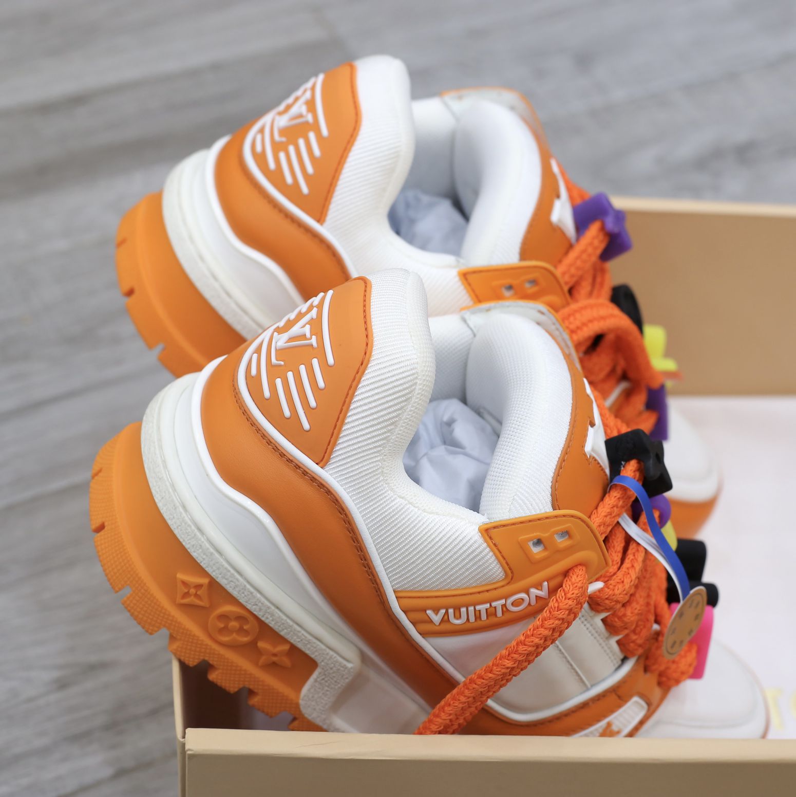 Louis Vuitton Trainer Maxi Orange