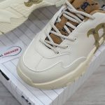 Giày MLB BigBall Chunky Diamond Monogram Boston Red Sox D.Beige