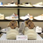 Giày MLB BigBall Chunky Diamond Monogram Boston Red Sox D.Beige