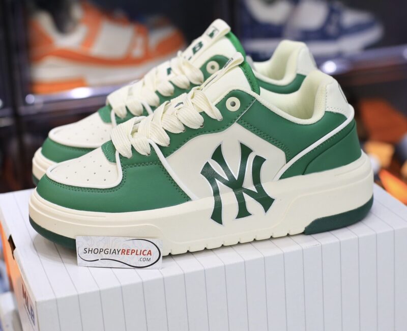 Giày MLB Liner Basic New York Yankees “Green” Like Auth