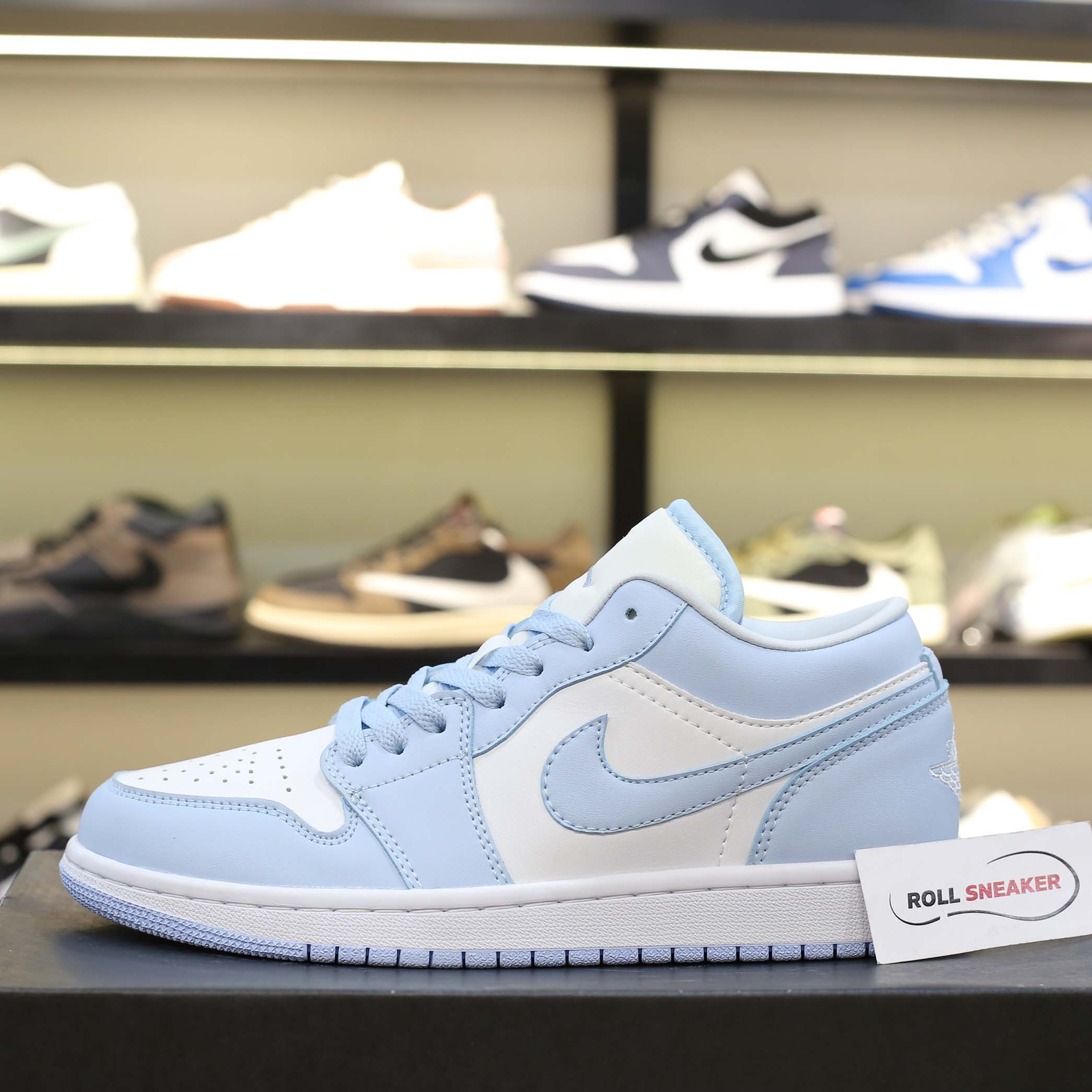 Giày Nike Air Jordan 1 Low ‘Aluminum’ Like Auth