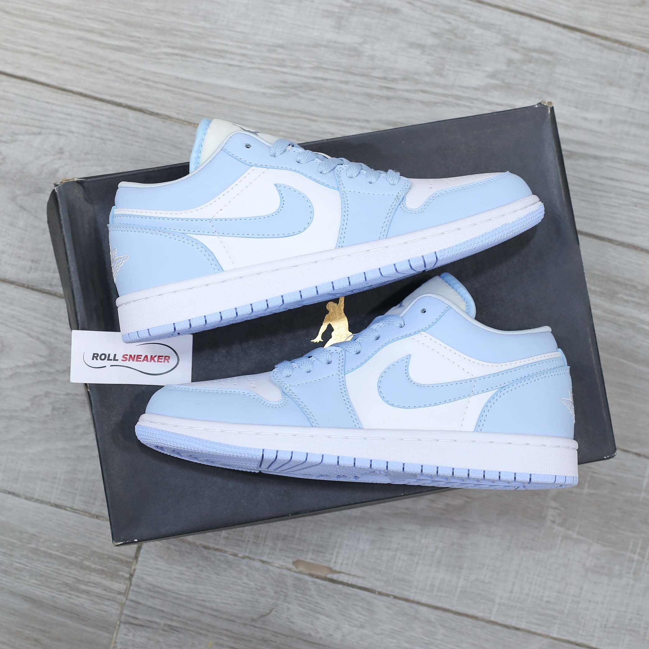 Giày Nike Air Jordan 1 Low ‘Aluminum’ Like Auth