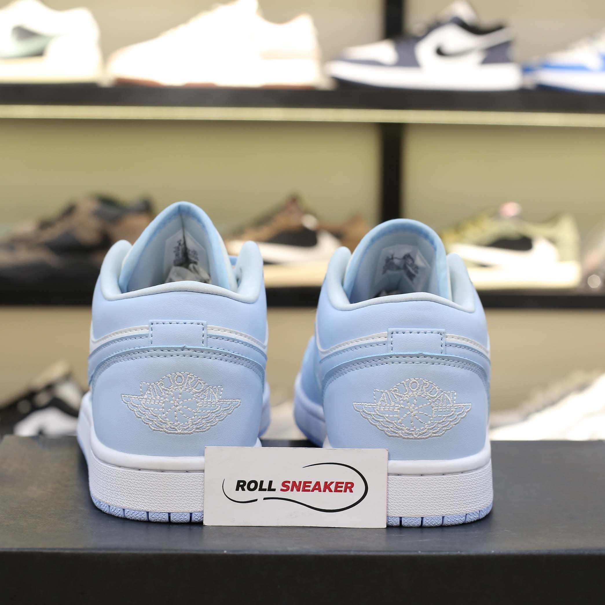 Giày Nike Air Jordan 1 Low ‘Aluminum’ Like Auth