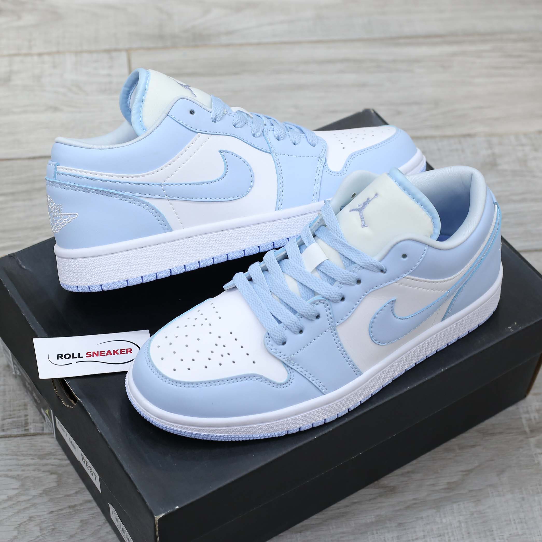 Giày Nike Air Jordan 1 Low ‘Aluminum’ Like Auth
