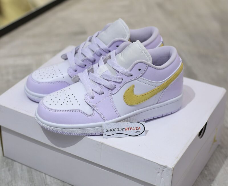 giày Air Jordan 1 Low tím ‘Barely Grape