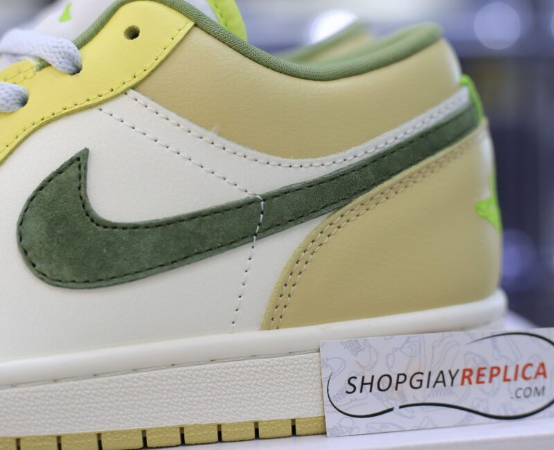 Giày Nike Air Jordan 1 Low ‘Green Sail’ Like Auth