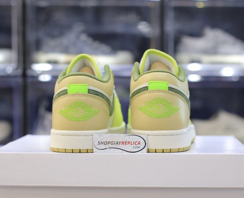 Giày Nike Air Jordan 1 Low ‘Green Sail’ Like Auth