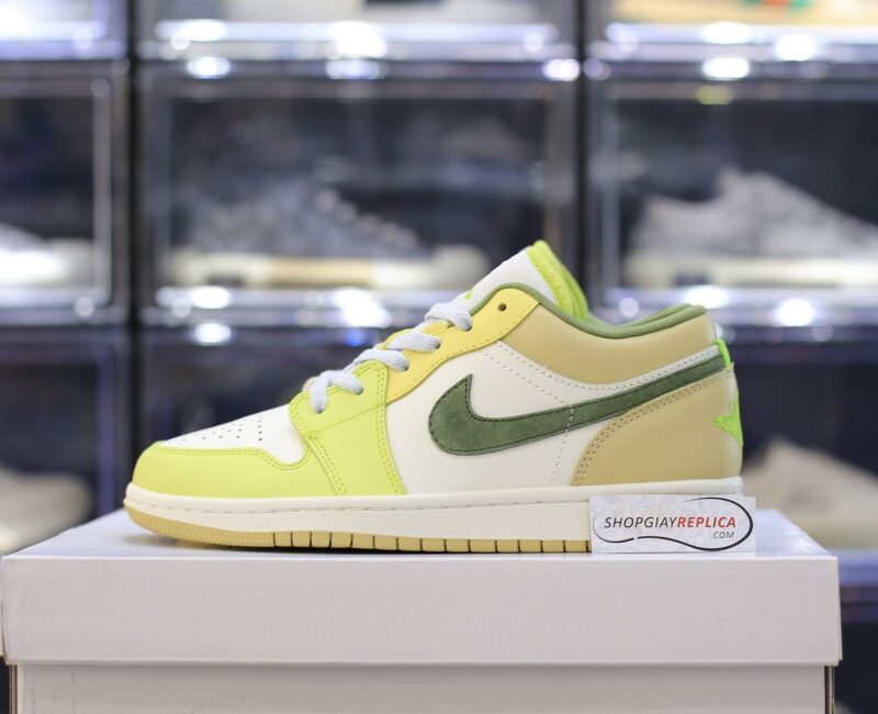 Giày Nike Air Jordan 1 Low ‘Green Sail’ Like Auth