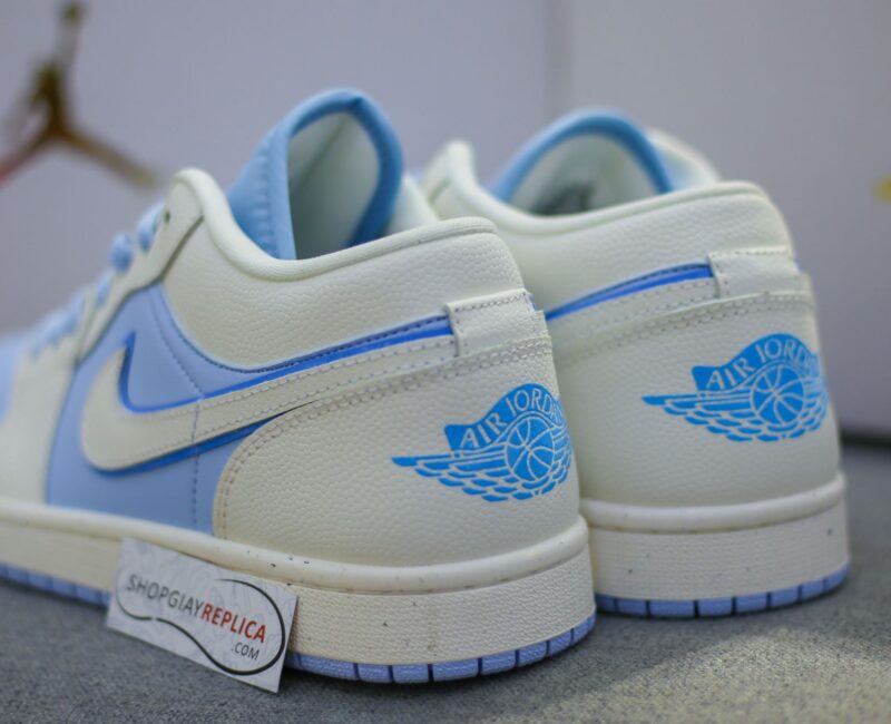 Giày Nike Air Jordan 1 Low ‘Ice Blue’ Like Auth