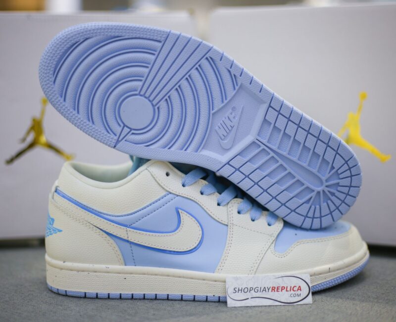 Giày Nike Air Jordan 1 Low ‘Ice Blue’ Like Auth