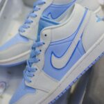Giày Nike Air Jordan 1 Low ‘Ice Blue’ Like Auth